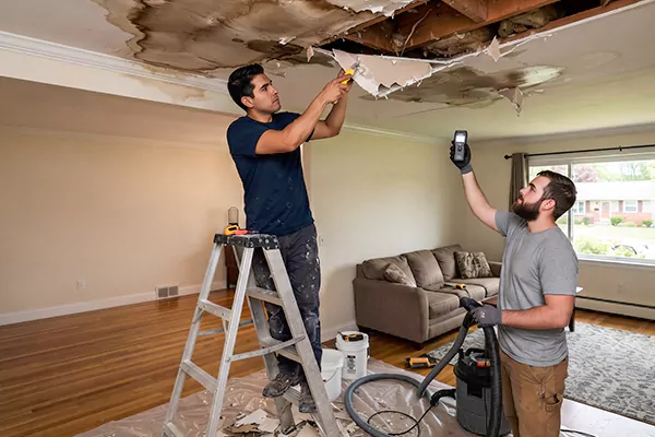 Ceiling Water Damage Restoration Herriman