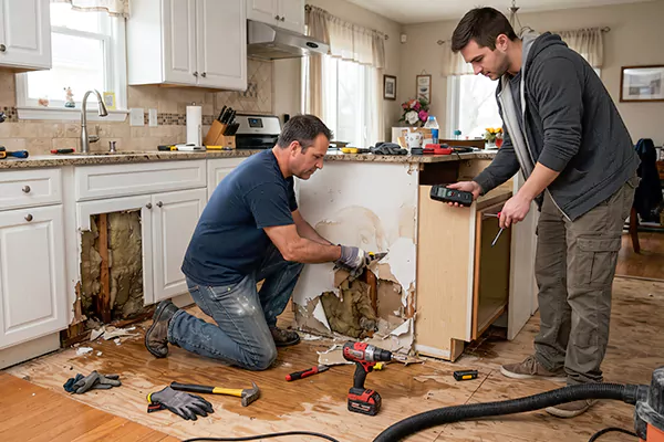 Kitchen Water Damage Repair Herriman