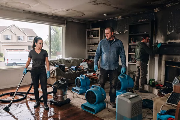 Smoke and Water Damage Restoration Herriman