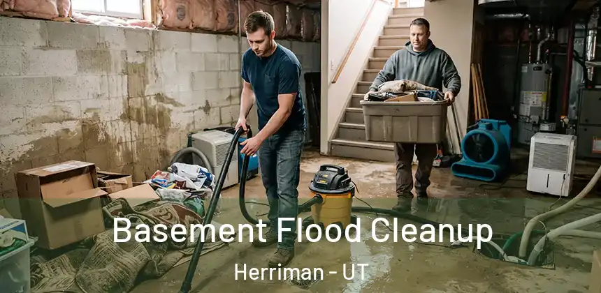 Basement Flood Cleanup Herriman - UT