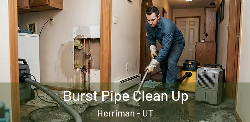  Burst Pipe Clean Up Herriman - UT