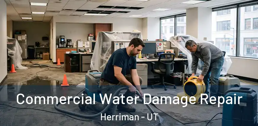  Commercial Water Damage Repair Herriman - UT