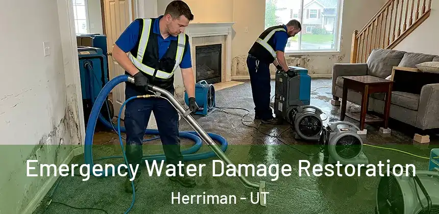 Emergency Water Damage Restoration Herriman - UT