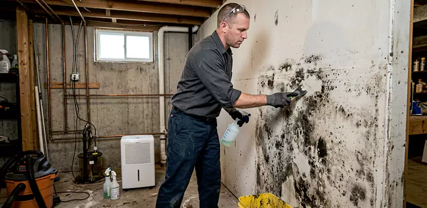Black Mold Removal From Walls in Herriman