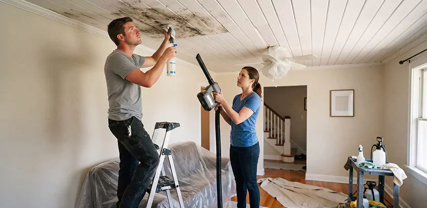 Ceiling Mold Treatment in Herriman