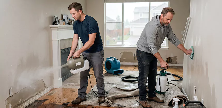 Post-Flood Sanitizing and Deodorizing in Herriman