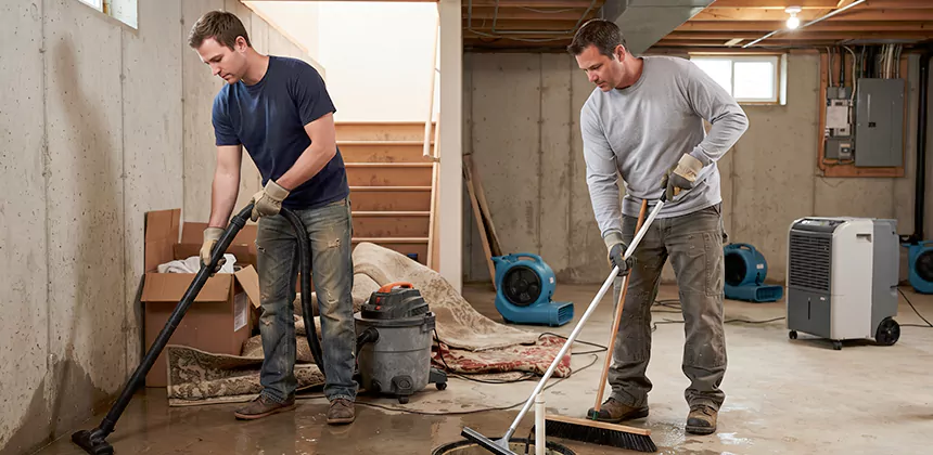 Basement Flood Water Removal in Herriman