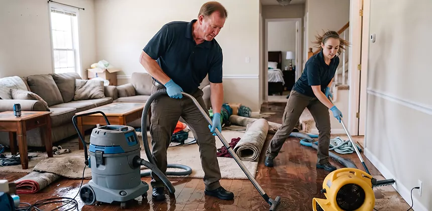 Hidden Leak Clean Up in Herriman