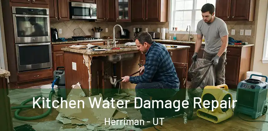  Kitchen Water Damage Repair Herriman - UT