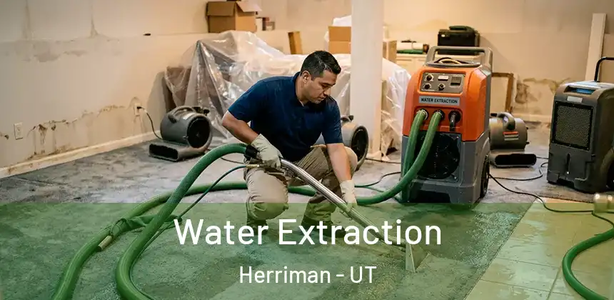 Water Extraction Herriman - UT
